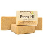 Unscented Organic Castile Bar Soap With Organic Oats Exfoliant